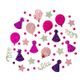 CRAFT SCATTERS TRIO PARTY PK-SLV-PPL 21G