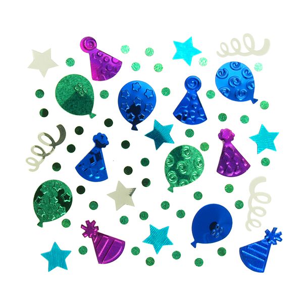 CRAFT SCATTERS TRIO PARTY BLUE ASST 21G