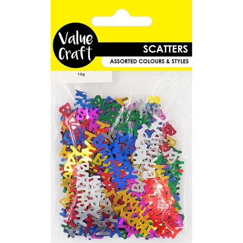 Scatters Happy Birthday 15G