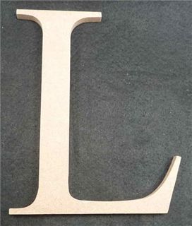 Wooden Alphabet Letter Medium L