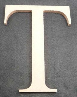 Wooden Alphabet Letter Medium T