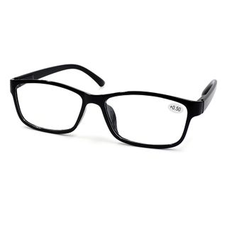 MAGNIFIED GLASSES BLK 0.50 1PC