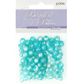 Bead Plastic Round 6-8mm Turquoise 20G