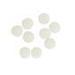 Bead Plastic Round Cluster 14mm White