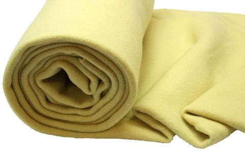 Nursery Blanketing Felt 100% Wool Lemon