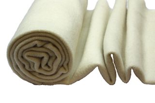 Nursery Blanketing Felt 100%Wool Natural