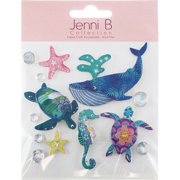 Jenni B Sea Creatures 14Pcs