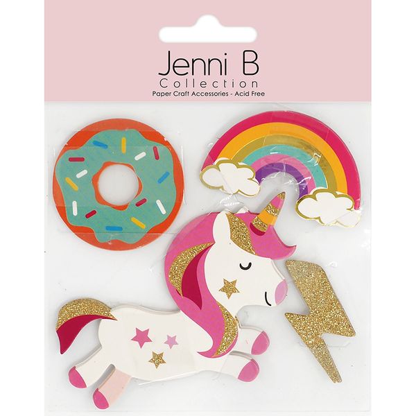 Jenni B Die Cuts Unicorn Magic 20Pcs