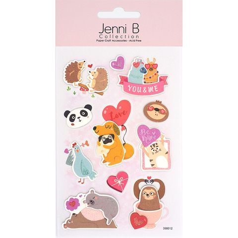 Jenni B Love You   Me Animals 10Pcs