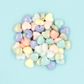 PEARL FINISH PASTEL HEART BEADS 20G