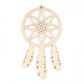 WOOD MINI DREAM CATCHERS 3PCS