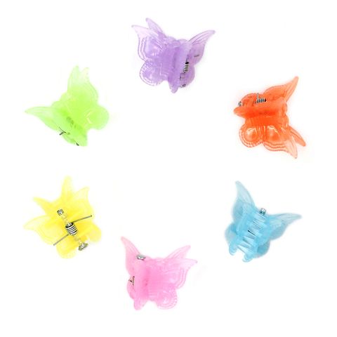 BUTTERFLY CLIPS BRIGHTS 12PCS