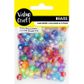 PONY BEADS 8MM CRYSTAL FINISH 35G