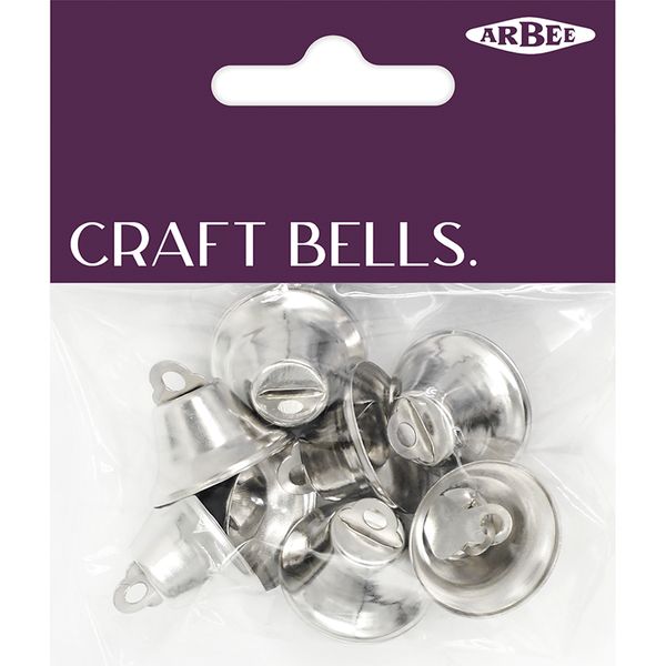 True Bells 20mm Silver Pkt 8