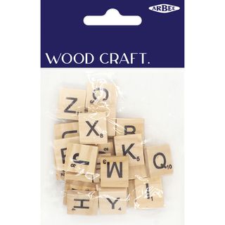 ARBEE WOOD GAME TILES 26PCS