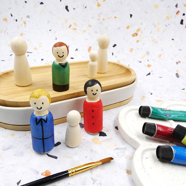 ARBEE WOODEN PEOPLE BOY 3PCS