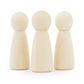 ARBEE WOODEN PEOPLE GIRL 3PCS