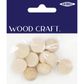 ARBEE WOOD SEMI-SPHERES 10PCS 1.5CM