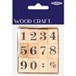 ARBEE STAMPS NUMBERS 10PCS