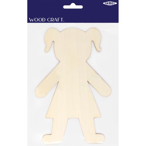 ARBEE WOOD PERSON GIRL 1PC
