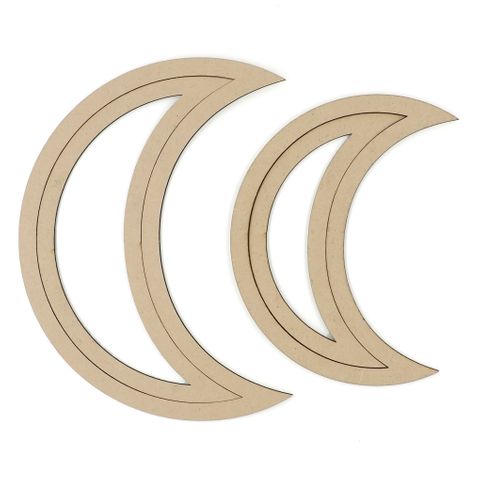 ARBEE WOODEN FRAMES MOON 4PK