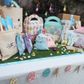 EASTER SEQUINED BUNNY TREAT BAGS 2PCS