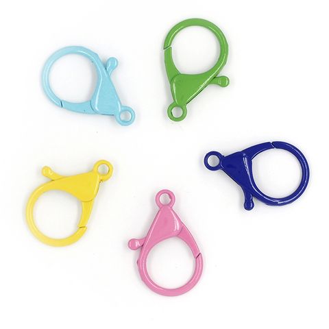 J ACC METAL LOBSTER CLASP MULTI 5PCS