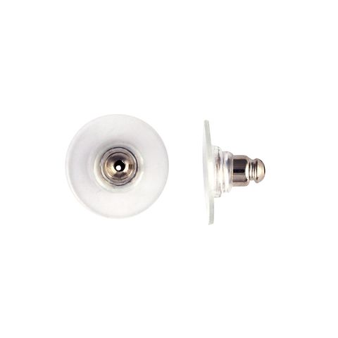 Jf Earring Comfort Studs 15Mm Slv 10Pcs