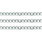 Chain Twisted Oval Link 5x3mm Silver 1m