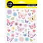 STICKERS FOIL BUTTERFLIES 1SH