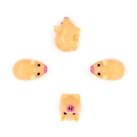 RESIN MINI PIGS 4PCS