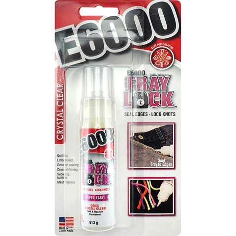 CRAFT GLU E6000 FRAY LOCK CLEAR 61.3g