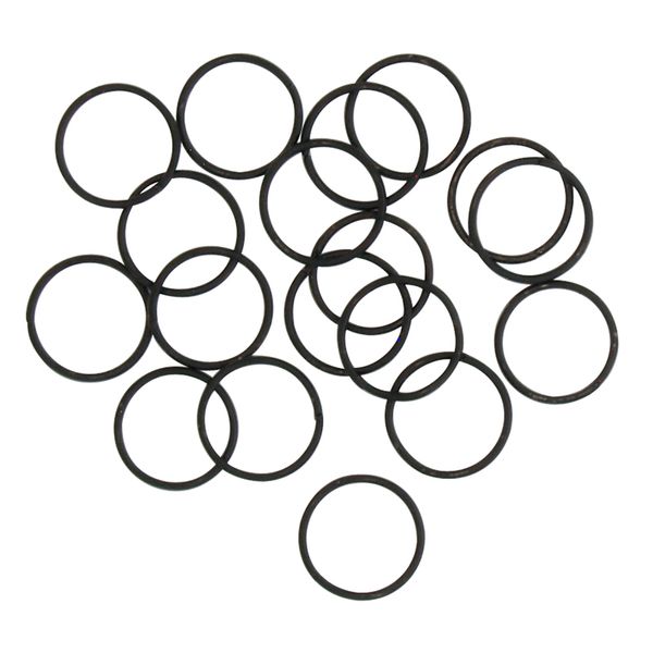 Jump Rings 10mm Black 30Pcs