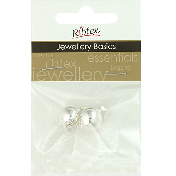 Earring Clip On Small Silver 2Pcs