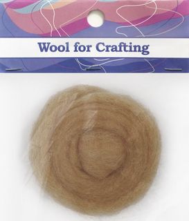 Combed Wool Beige 10g
