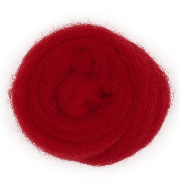 Combed Wool Red 10g