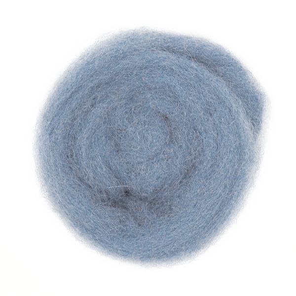 Combed Wool Sky Blue 10g