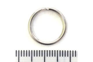 Split Rings Nickel 15mm Pkt 100
