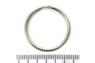 Split Rings Nickel 25mm Pkt 100