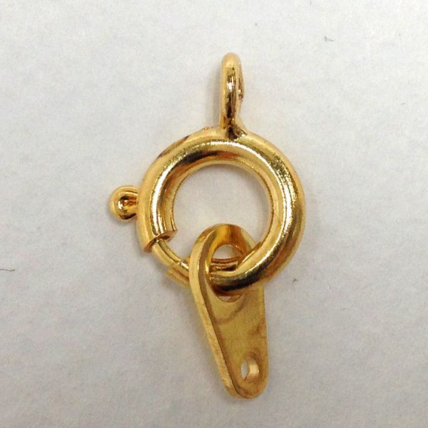 Clasps Gold 9mm Pkt 30