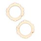 WOOD FRAME CIRCLE 2PCS