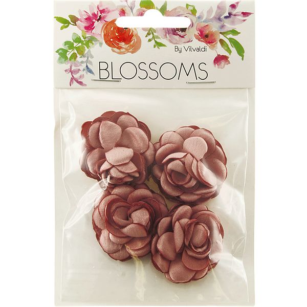 FLOWER ROSE DUSTY PINK 4pc