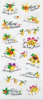 Stickers Transparent Bells