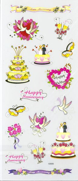 Stickers Transparent Wedding