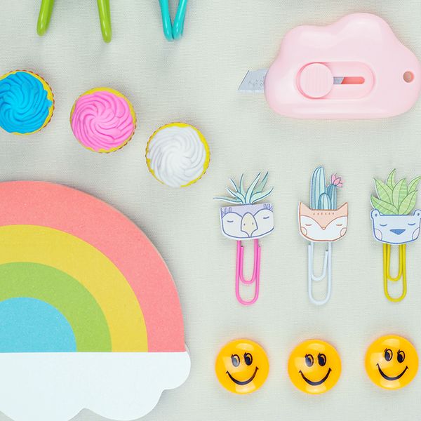 SMILEY FACE MAGNETS 8PCS
