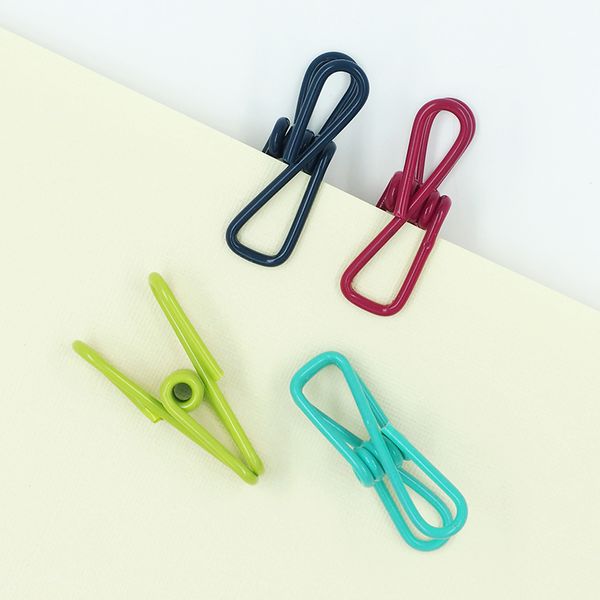 LARGE METAL CLIPS ASSORTED 8PCS