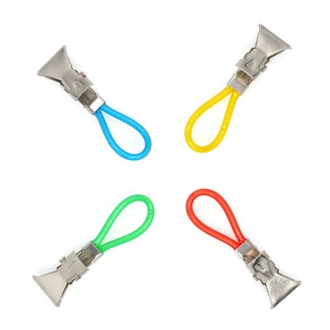 JF HANGER WITH CLIP ASSORTED 4PCS