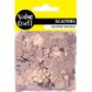 CRAFT SCATTER HEART 2 SIZES ROSE 20G