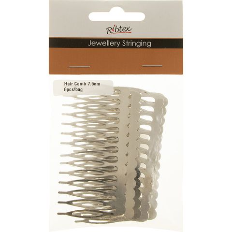 Jf 7.5Cm Hair Comb Asst. 6Pcs