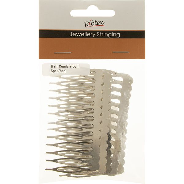 Jf 7.5Cm Hair Comb Asst. 6Pcs